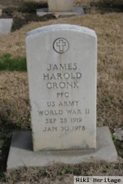 Pfc James Harold Cronk