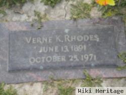 Verne K Rhodes