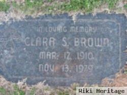 Clara S Brown