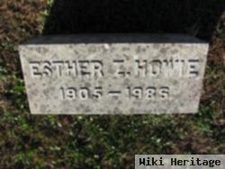 Esther Z. Howie