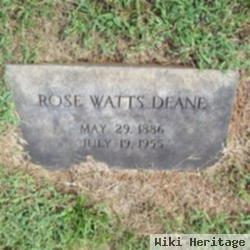 Rose Watts Deane