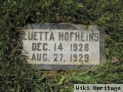 Luetta Hofheins