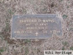 Clifford D Mayes