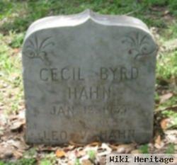 Cecil Byrd Hahn