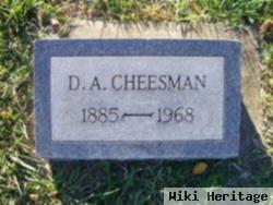 D A Cheesman