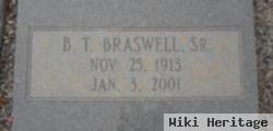 Benjamin Tillman Braswell, Sr