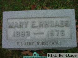 Mary E. Williamson Rhoads