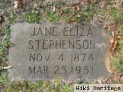 Jane Eliza Stephenson