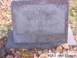 Gertrude "gertie" Stoeckinger