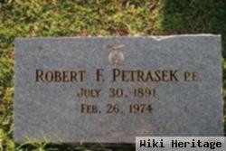 Robert F Petrasek