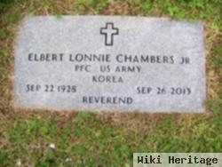 Rev Elbert Lonnie Chambers, Jr