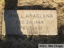 Jane L. "jennie" Hoagland