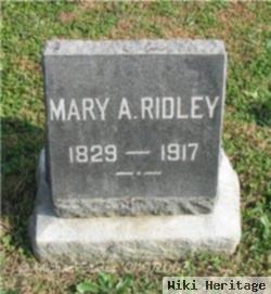 Mary A. Ridley