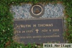 Ruth H Conway Thomas