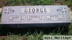 Thomas F George