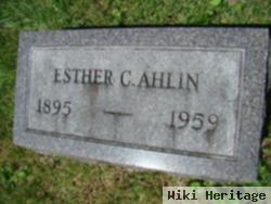 Esther C Ahlin