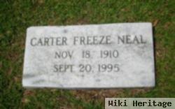 Carter Freeze Neal