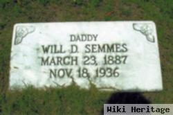 William Drinkwater "will" Semmes