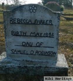 Rebecca Robinson Parker