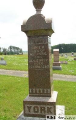 Annie M. Burkett York