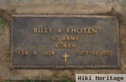 Billy A. Rhoten