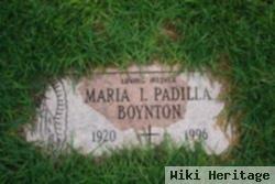 Maria I Padilla Boynton