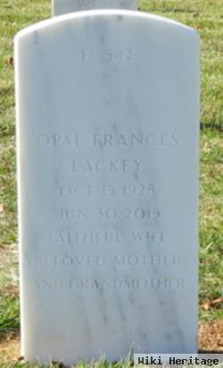 Opal Frances "fran" Ketchem Lackey