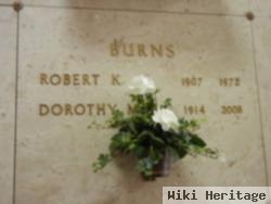 Robert K Burns, Sr