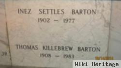 Inez Settles Barton