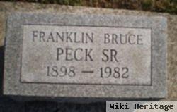 Dr Franklin Bruce Peck, Sr