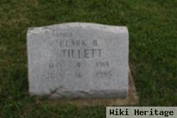 Clark B Tillett