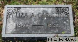 Eliza A Carlton