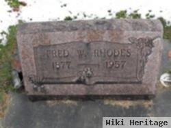 Fred W Rhodes