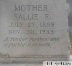 Sallie F Stone