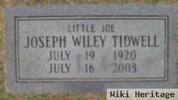 Joseph Wiley "little Joe" Tidwell