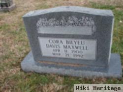 Cora Davis Bilyeu Maxwell