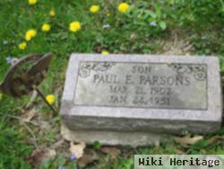 Paul Edgar Parsons