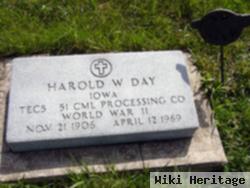 Harold W Day