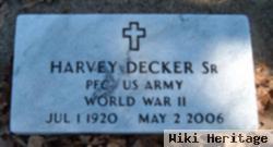 Pfc Harvey James Decker, Sr