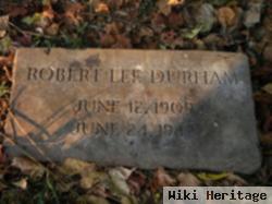 Robert Lee Durham