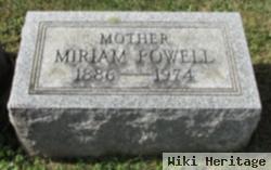 Miriam Evans Powell