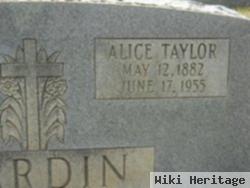 Alice Edna Taylor Hardin