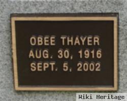 Obee Ottis Thayer, Jr