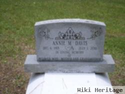 Annie M Davis