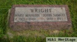 Mary Mahlon Wright