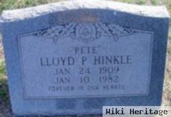 Lloyd P "pete" Hinkle