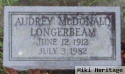 Audrey Jeanette Mcdonald Longerbeam