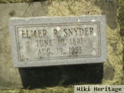 Elmer R Snyder