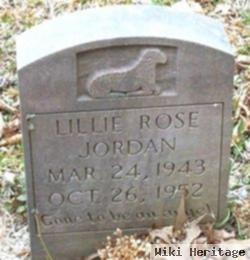 Lillian Rose "lillie" Jordan