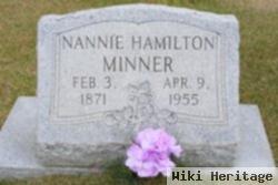 Nancy Caroline "nannie" Smart Hamilton Minner